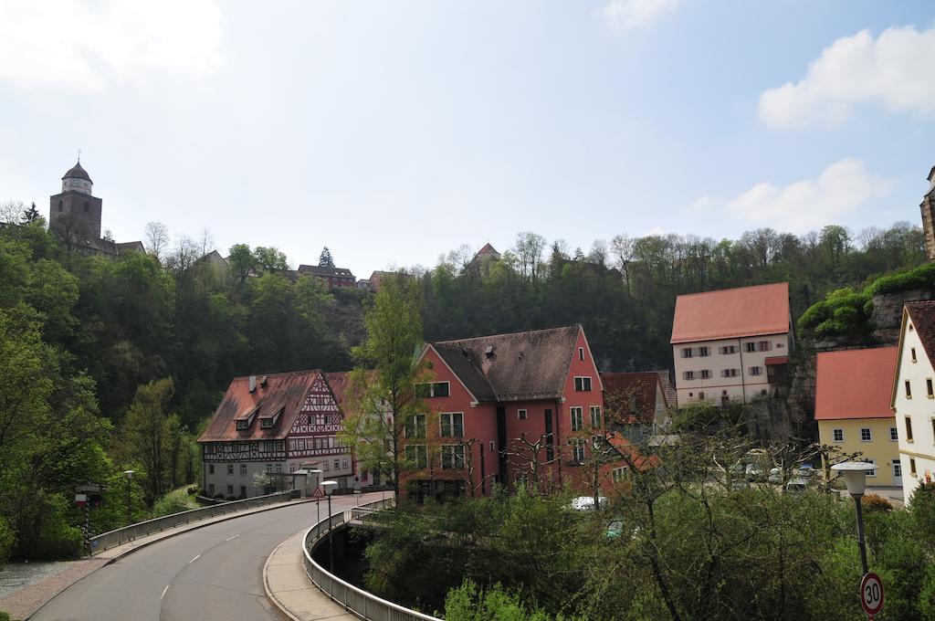Hotel Cafe Leda Haigerloch Exteriör bild