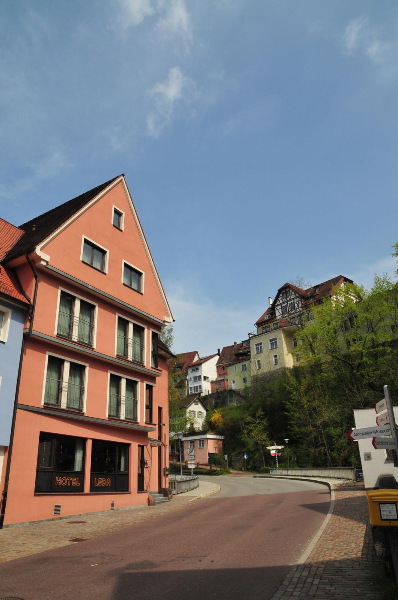 Hotel Cafe Leda Haigerloch Exteriör bild